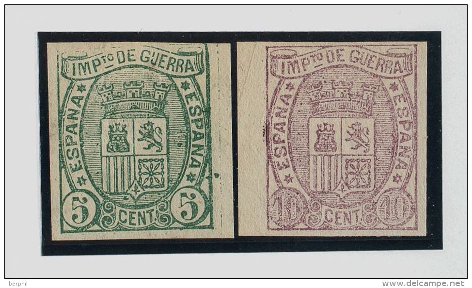 I REPUBLICA. Escudo De Espa&ntilde;a. */(*) 154/55s Serie Completa, Borde De Hoja (leve Adelgazamiento Sin Importancia). - Andere & Zonder Classificatie