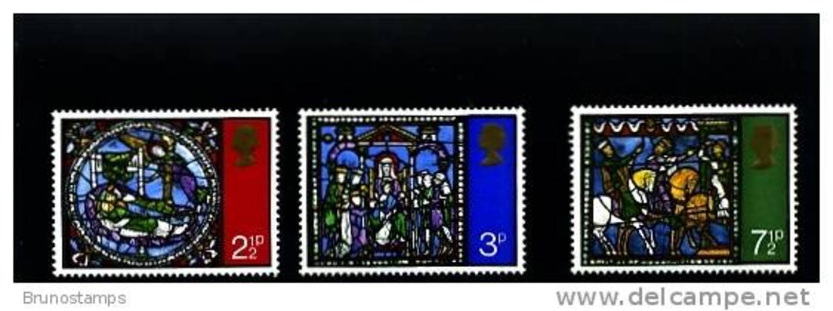 GREAT BRITAIN - 1971 CHRISTMAS   SET MINT NH - Non Classificati