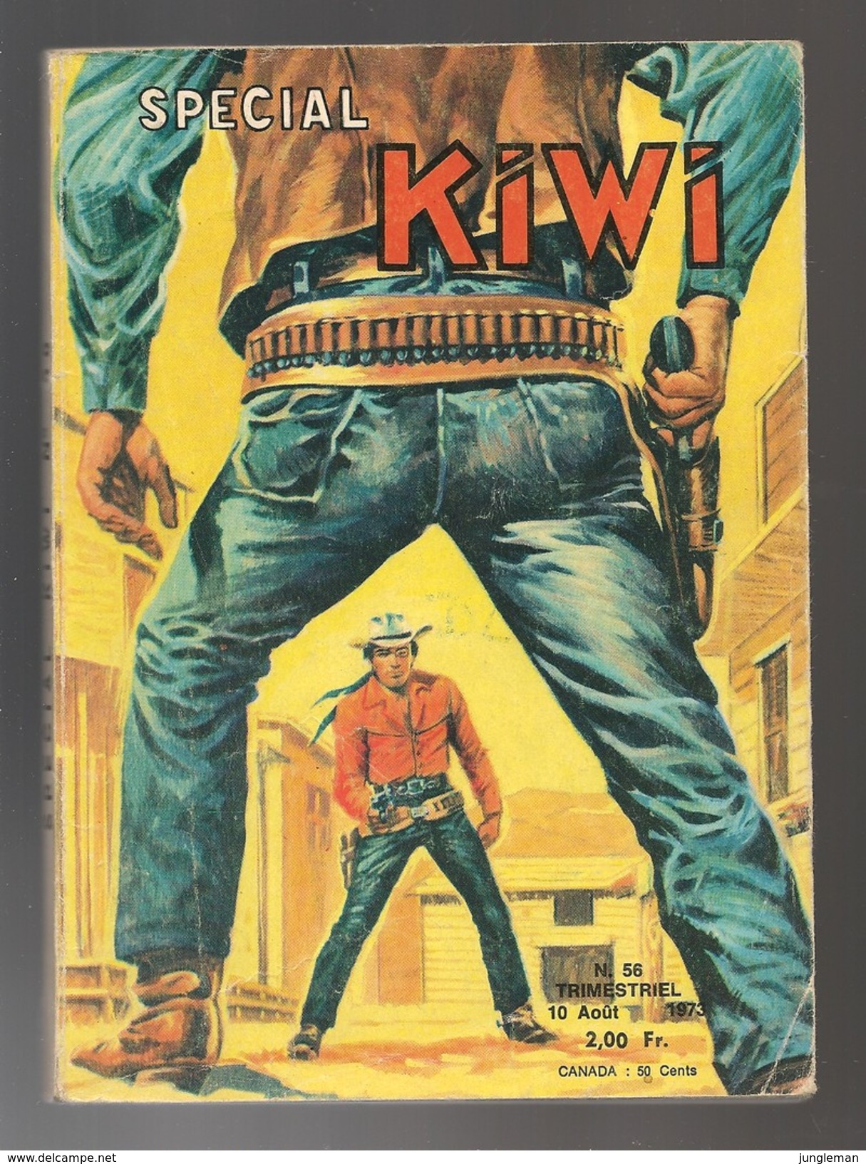 Spécial Kiwi N° 56 - Editions LUG à Lyon - Août 1973 - Avec Le Petit Ranger, Kennethy Reyn Et Masque Blanc - BE - Kiwi