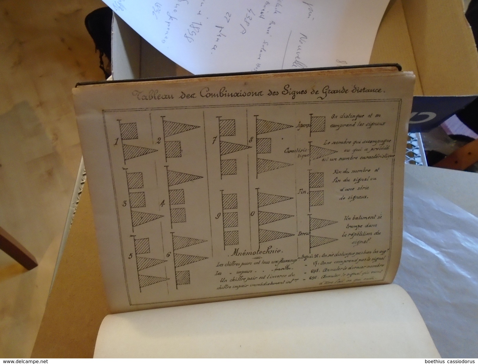 Marine : Tactique Navale + signaux M. Fournier 1906 1907 Croiseur-école DUGUAY-TROUIN