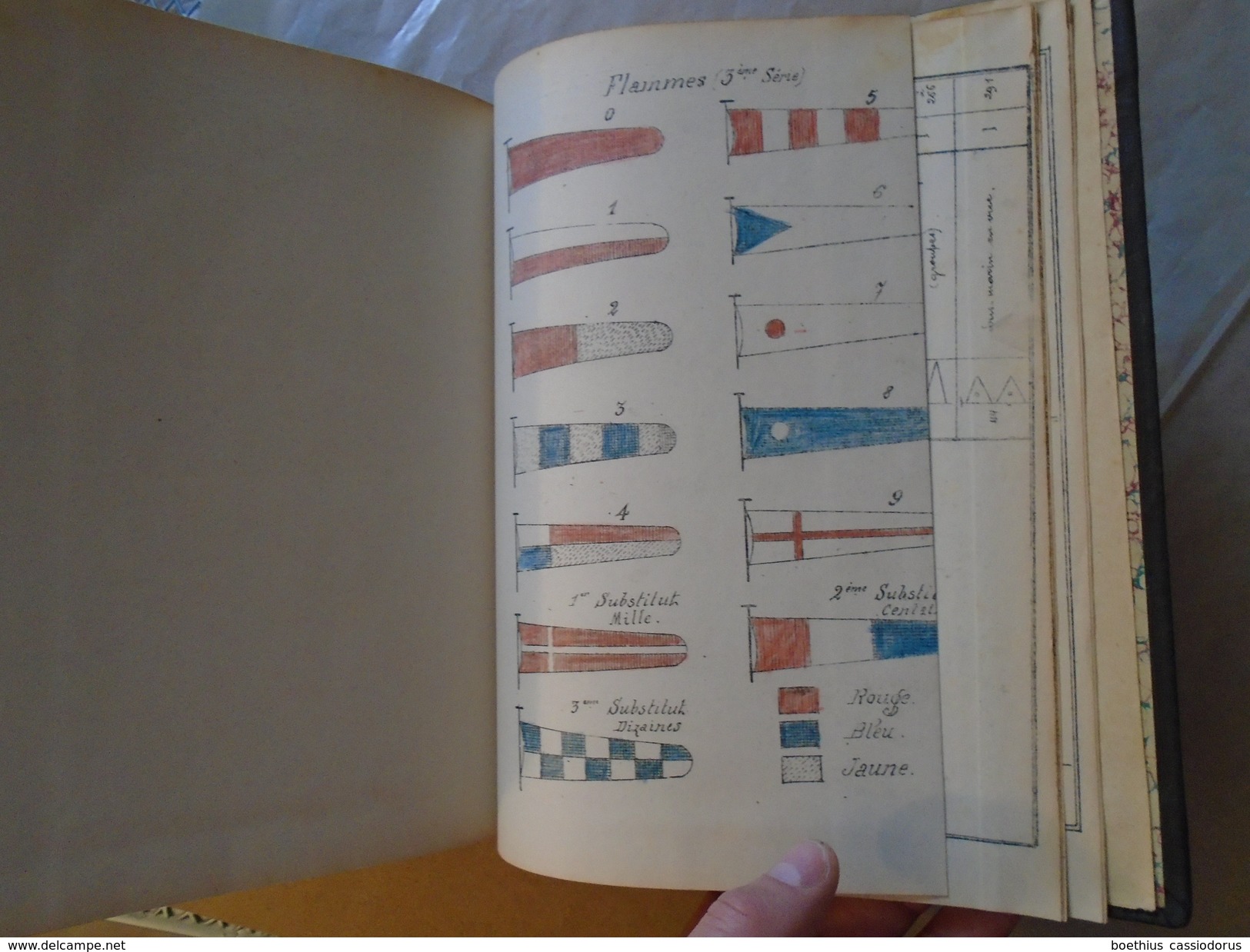 Marine : Tactique Navale + signaux M. Fournier 1906 1907 Croiseur-école DUGUAY-TROUIN