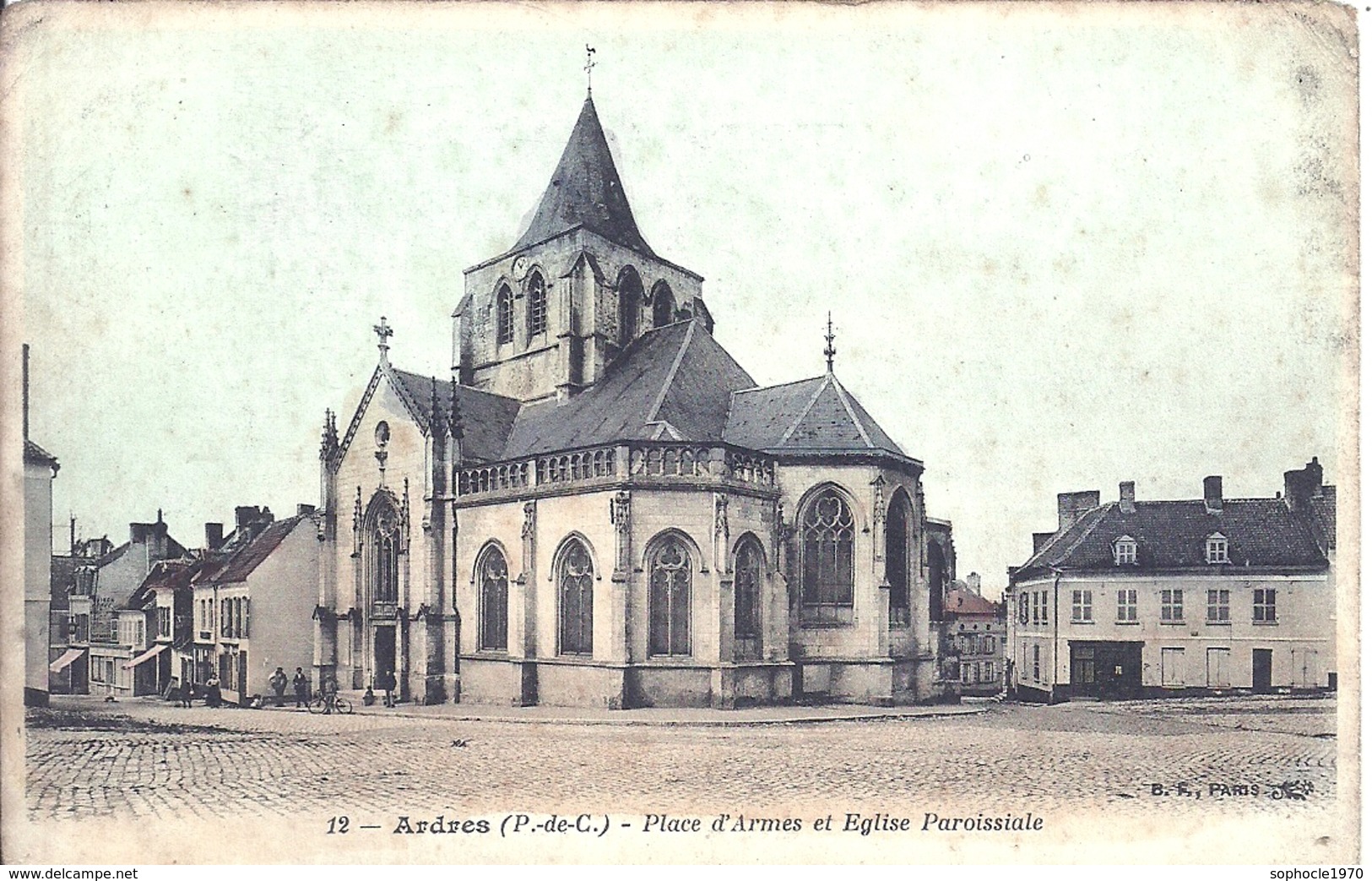 PAS DE CALAIS - 62 - ARDRES è Place D'armes Et église Paroissiale - Ardres