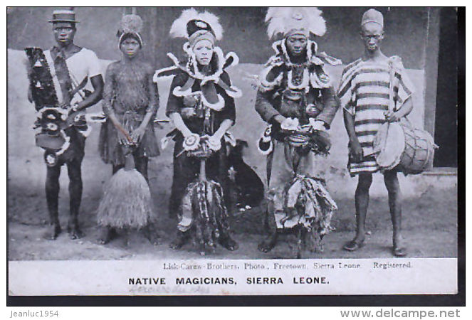 SIERRA LEONE NATIVE MAGICIANS - Non Classés