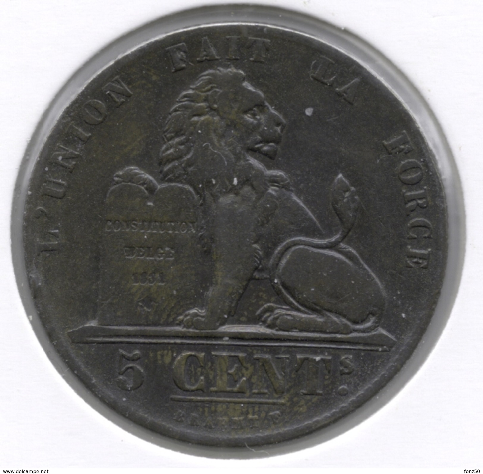 LEOPOLD I * 5 Centiem 1856 * Z.Fraai * Nr 6886 - 5 Centimes