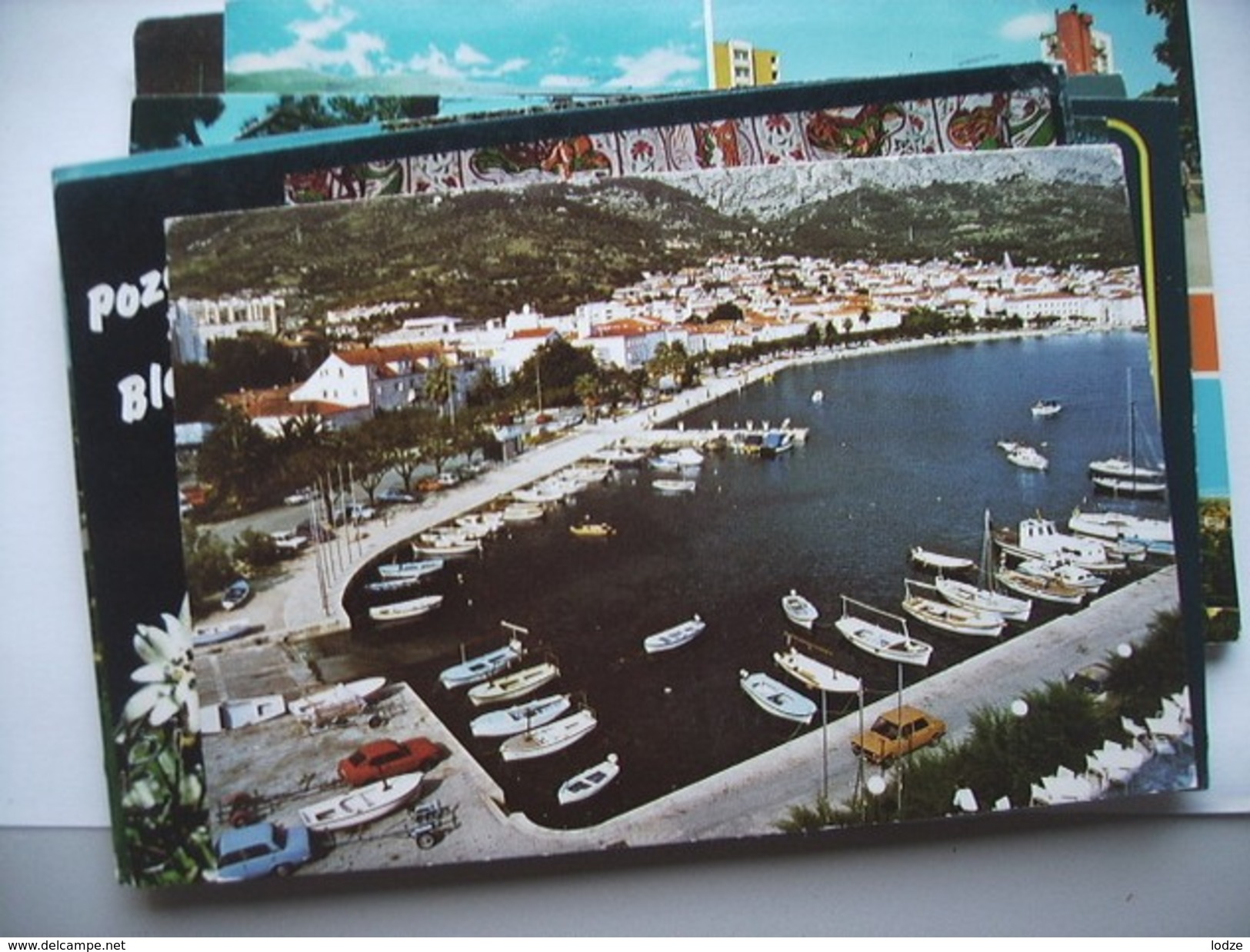 Kroatië Croatia Makarska Harbour With Boats - Kroatië