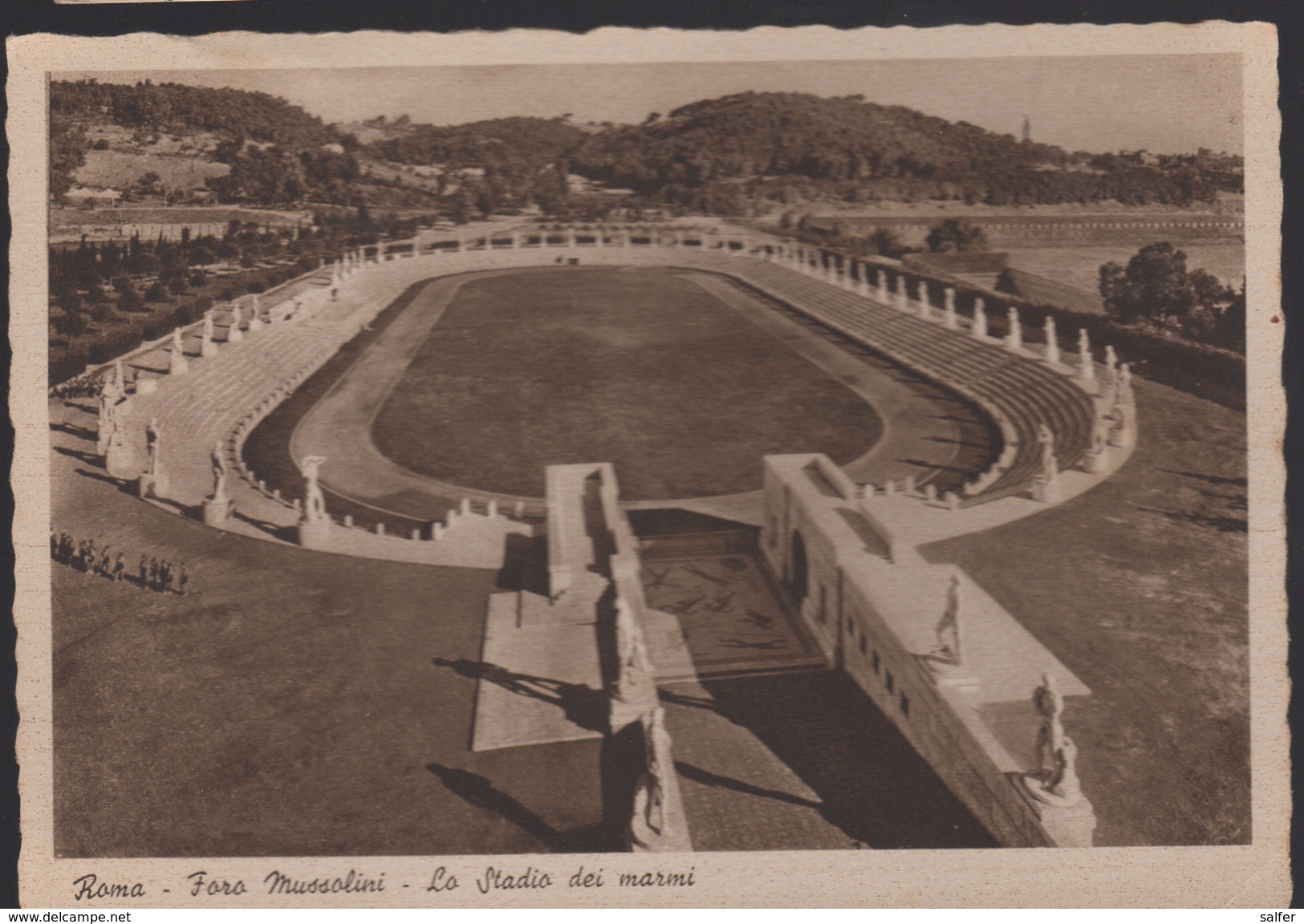 ROMA FORO MUSSOLINI E STADIO DEI MARMI - Stadi & Strutture Sportive