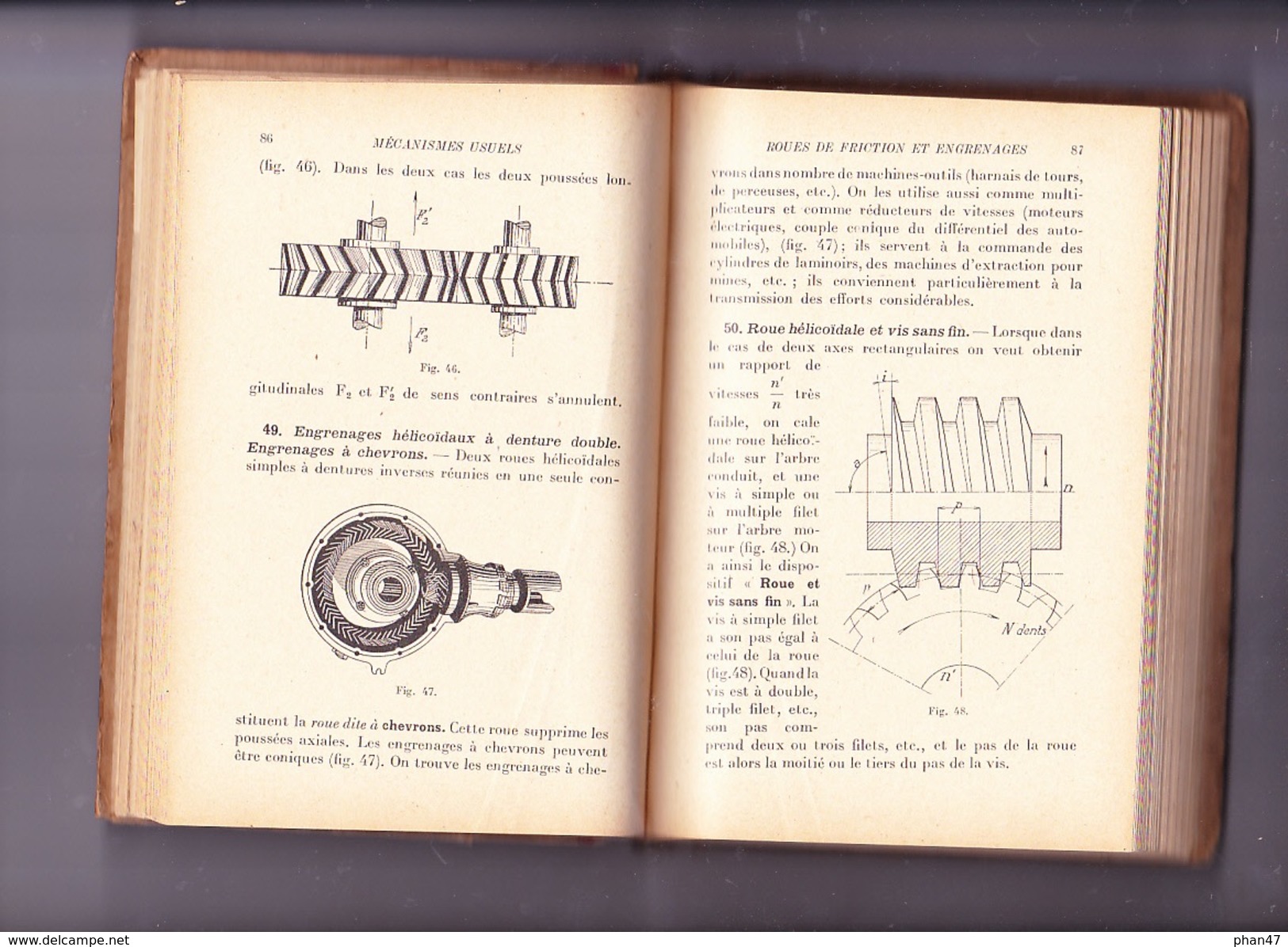 MECANISMES USUELS, F. HARANG Manuel d'Enseignement Technique V. Vardon, Ed. MASSON 1927