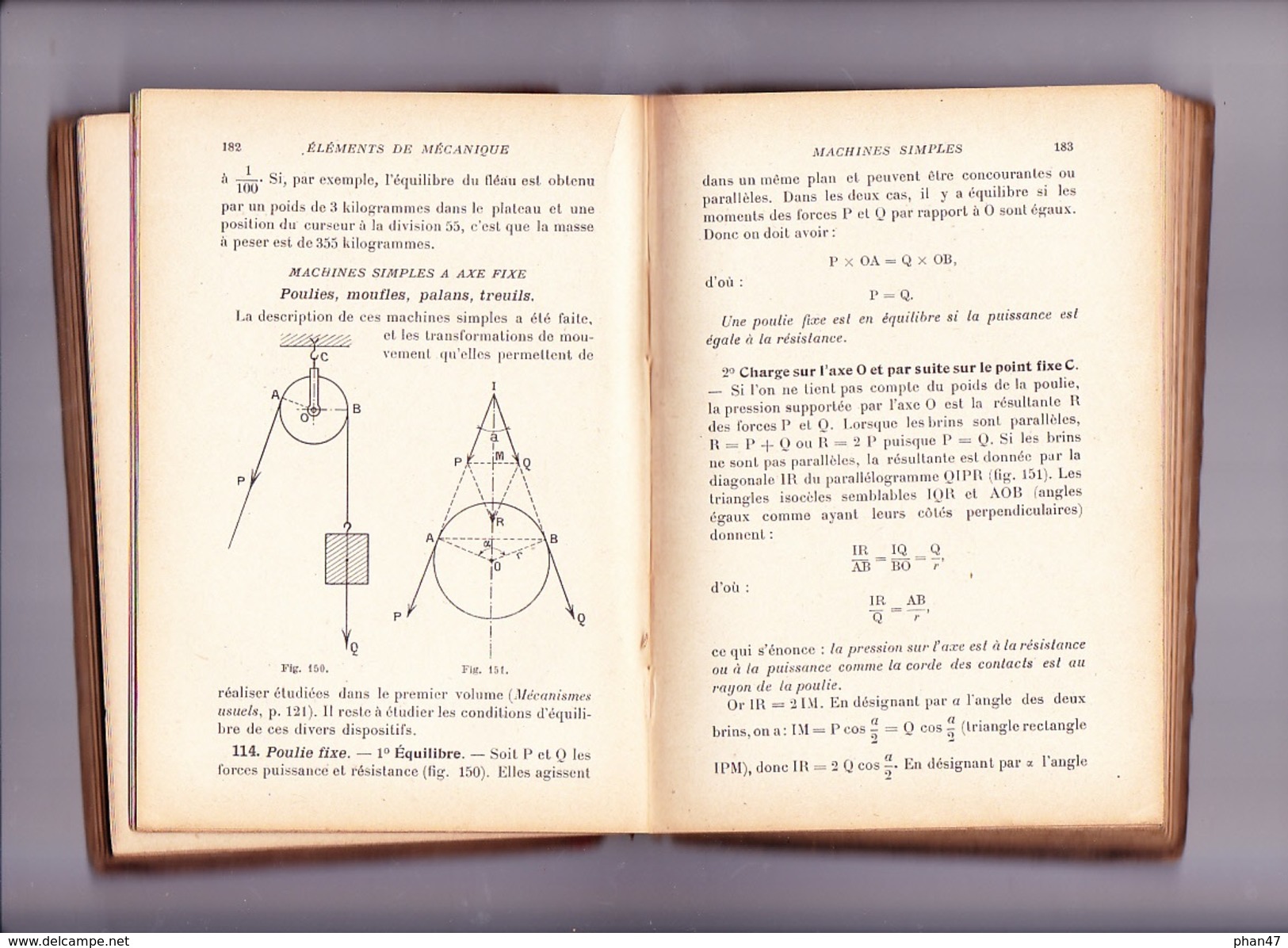 ELEMENTS DE MECANIQUE, F. HARANG Manuel D'Enseignement Technique V. Vardon, Ed. MASSON 1928 - 18 Ans Et Plus