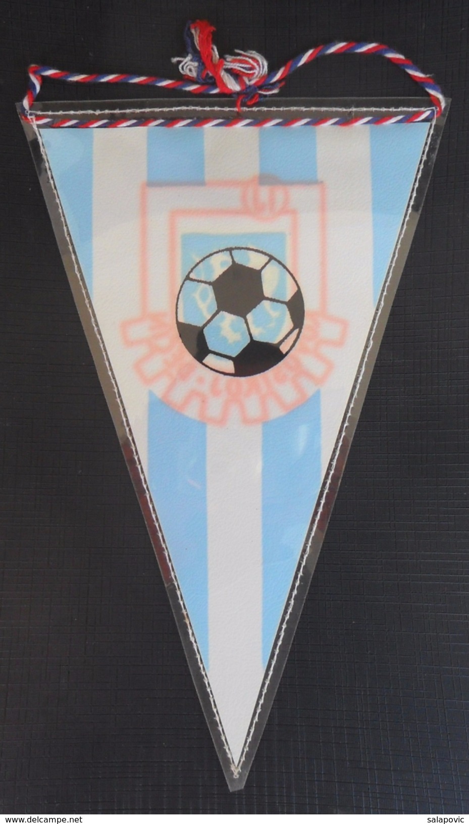 KOVOSTROJ DECIN CZECH  FOOTBALL CLUB, SOCCER / FUTBOL / CALCIO, OLD PENNANT, SPORTS FLAG - Apparel, Souvenirs & Other