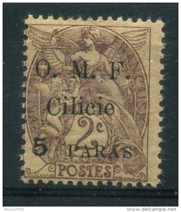 CILICIE(  POSTE ) Y&amp;T N°  80  TIMBRE  NEUF  AVEC  TRACE  DE  CHARNIERE , A  VOIR . - Unused Stamps
