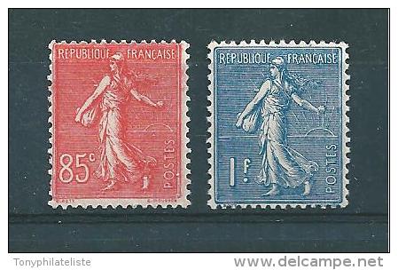 France Semeuse Lignée N°204/05  Neuf * Charnière  Cote  22&euro; - 1903-60 Sower - Ligned