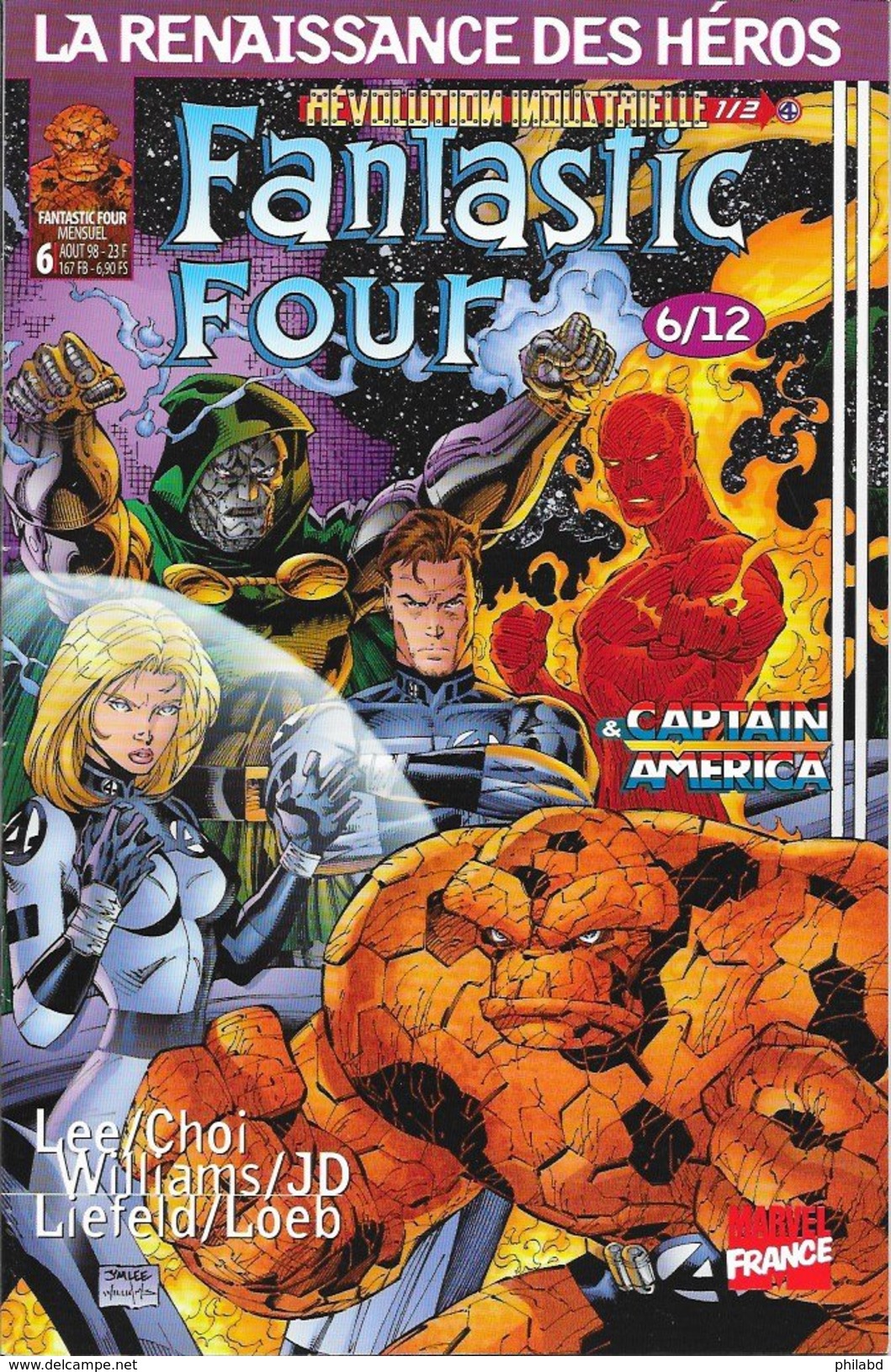 FANTASTIC FOUR 6 La Renaissance Des Héros - MARVEL FRANCE 1998 TB - Fantastic 9