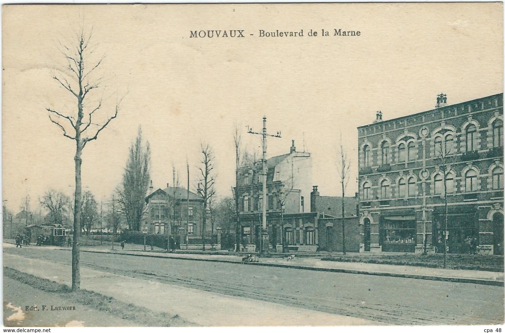 Nord : Mouvaux, Boulevard De La Marne - Autres & Non Classés