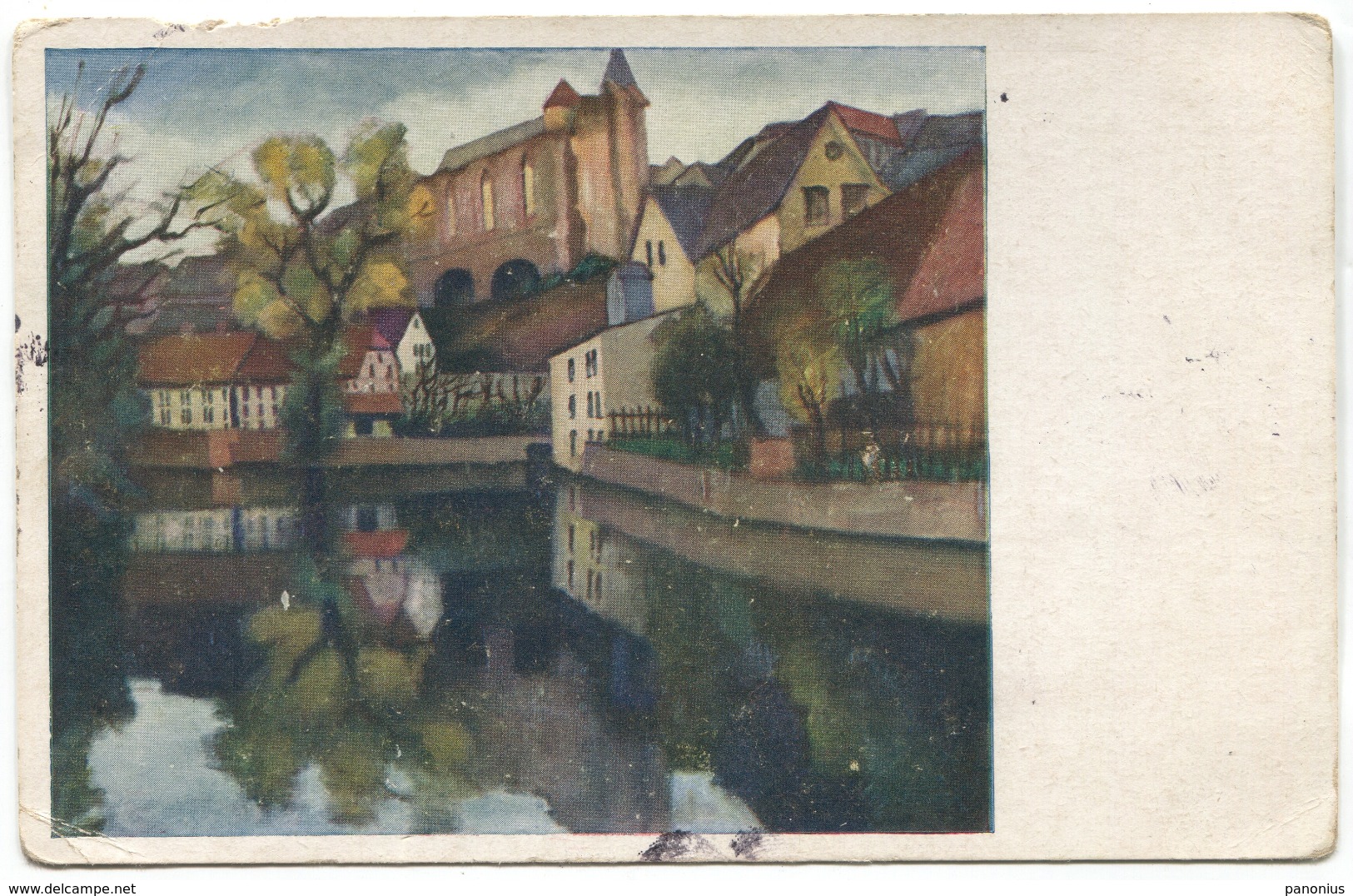 BAUTZEN / BUDYSIN - GERMANY, ART PC, 1934. - Bautzen