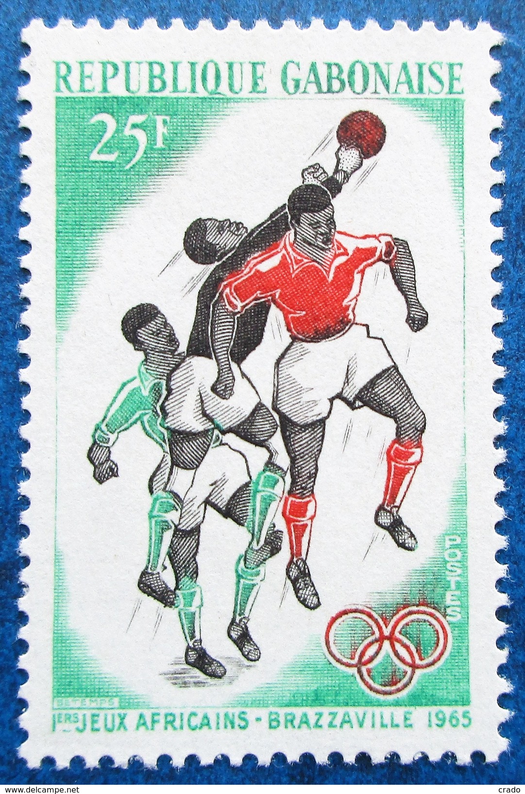 A Vends Timbre Neuf** Du Gabon, N°182 De 1965 : I° Jeux Africains - Gabon (1960-...)