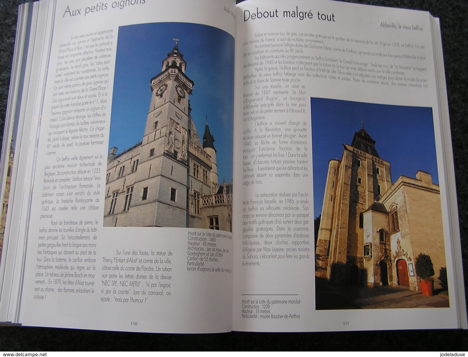 DES BEFFROIS ET DES HOMMES Régionalisme Belgique France Nord Calais Picardie Patrimoine Carnaval Folklore Architecture