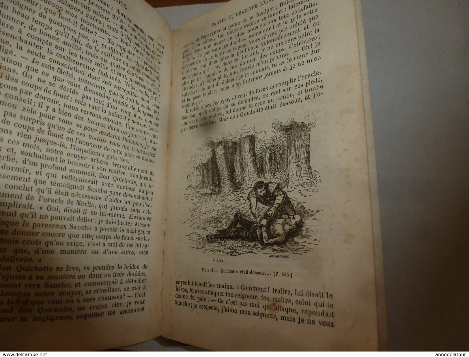 1900- 19??  DON QUICHOTTE DE LA MANCHE  , dessins signés Nouard ,    Imprimerie Crété