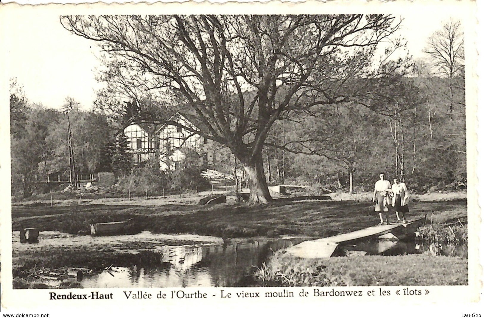 Rendeux-Haut. Vallée De L'Ourthe - Le Vieux Moulin De Bardonwez Et Ilots - Rendeux