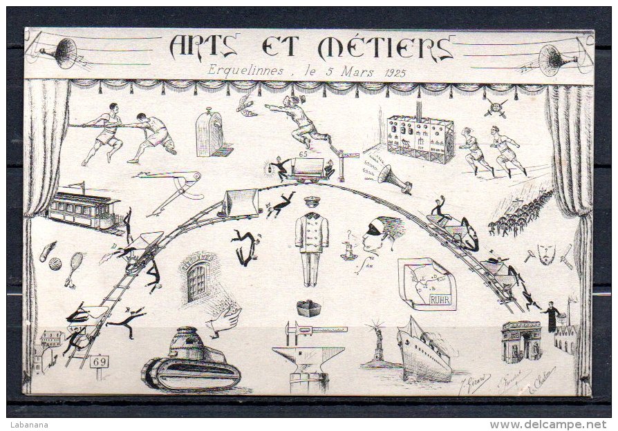 Belgique, Erquelines, Arts Et Métiers 1925 - Erquelinnes