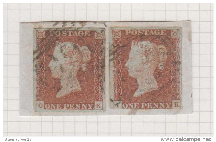 Penny Red - Queen Victoria - Gebruikt