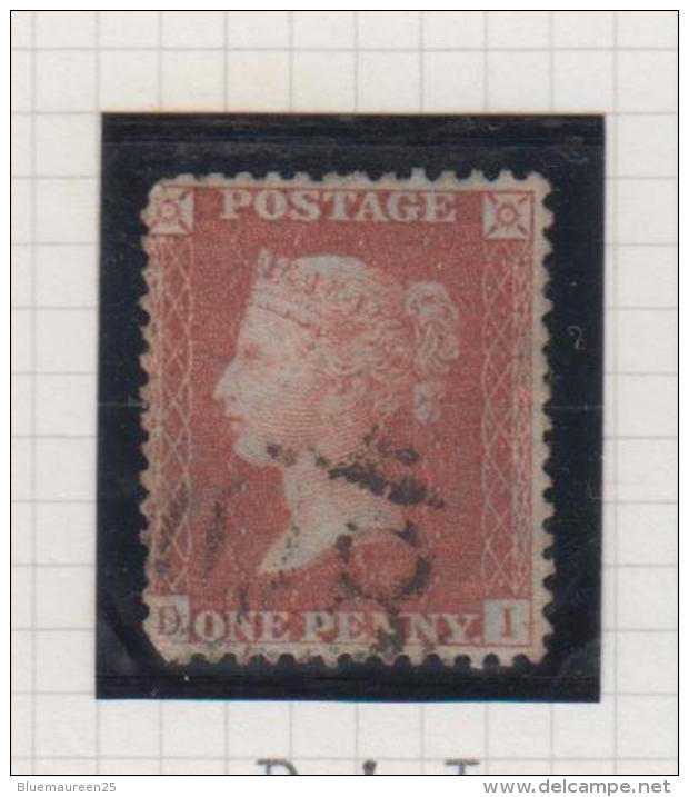 Penny Red - Queen Victoria - Used Stamps