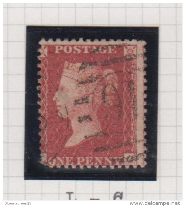 Penny Red - Queen Victoria - Used Stamps