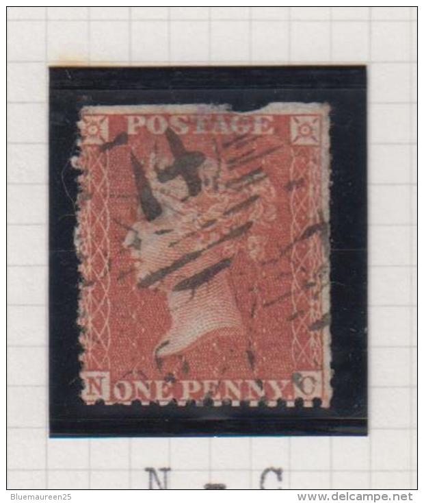 Penny Red - Queen Victoria - Used Stamps
