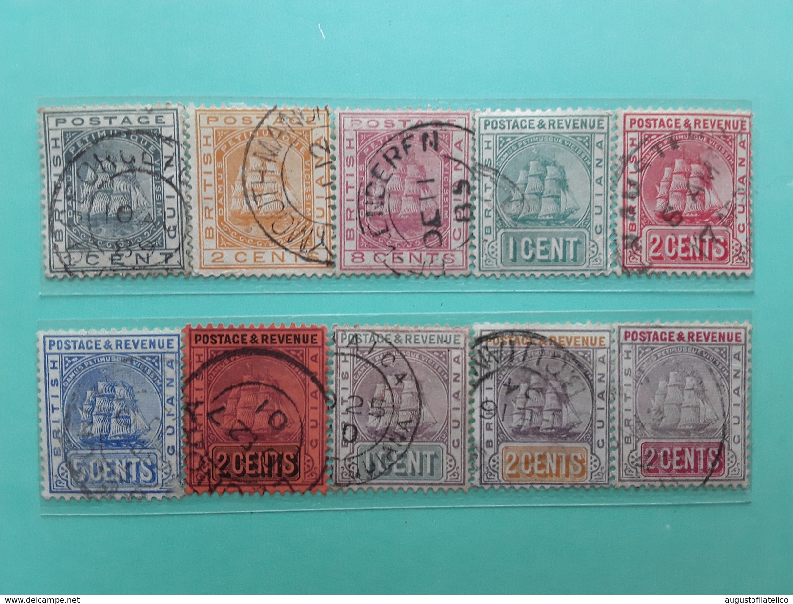 GUYANA - Lotticino Timbrati + Spese Postali - Guyana Britannica (...-1966)