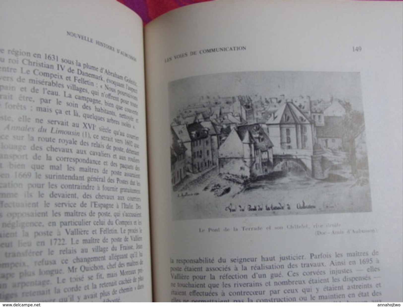 CREUSE / * NOUVELLE HISTOIRE D'AUBUSSON ,2° partie -Fin du Moyen Age à fin de l'Ancien Régime .*