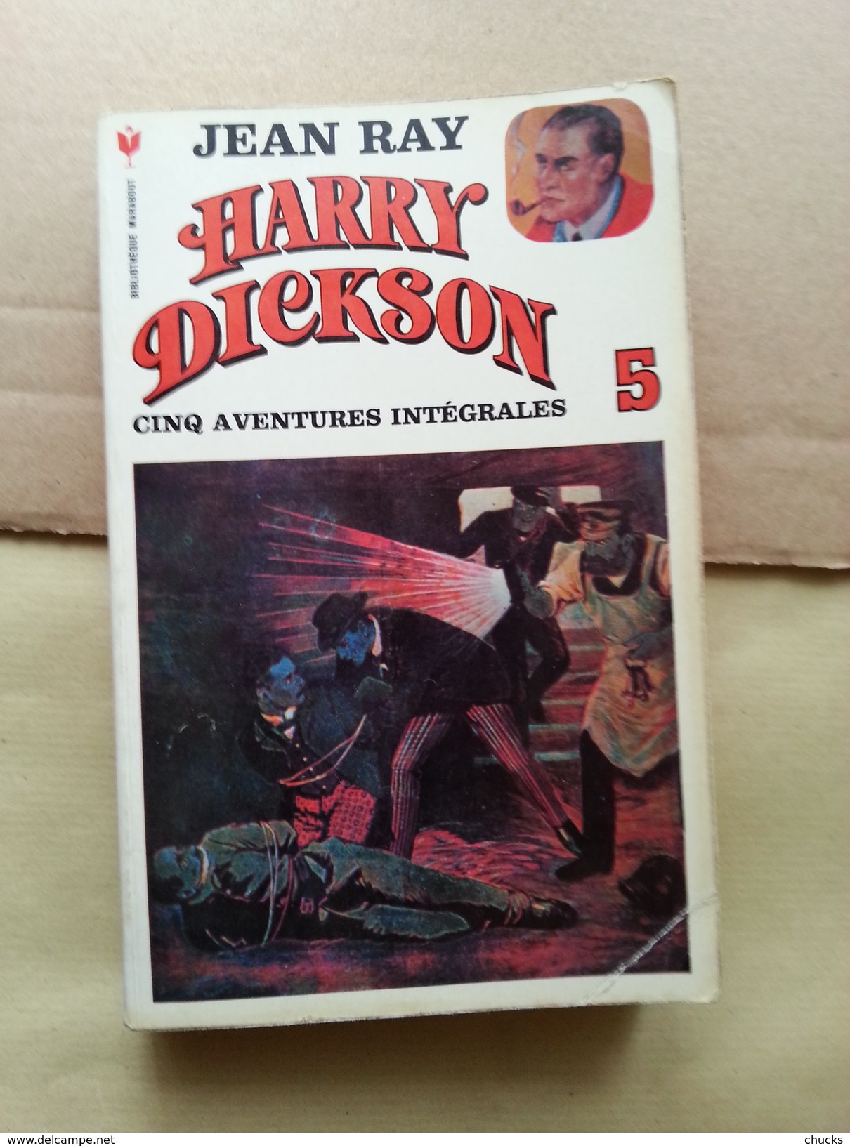 Jean Ray Harry Dickson N°5 Marabout - Belgische Schrijvers