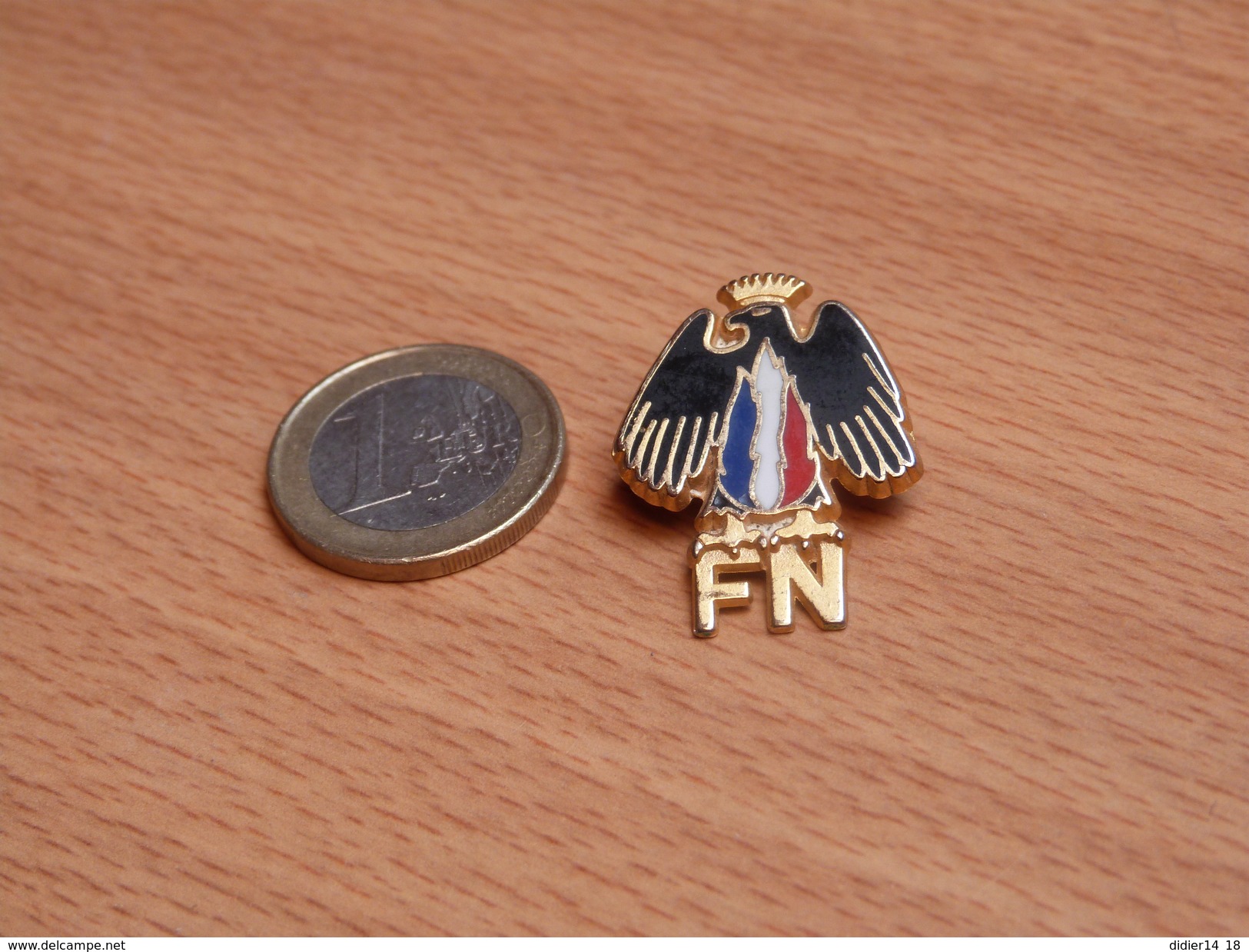 PIN'S. FN.  FRONT NATIONAL.  ZAMAC. - Sonstige & Ohne Zuordnung