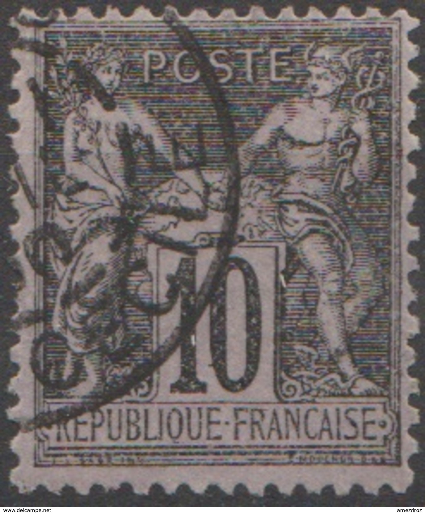 France 1898-1900 N° 103 Type Sage  (E9) - 1898-1900 Sage (Type III)