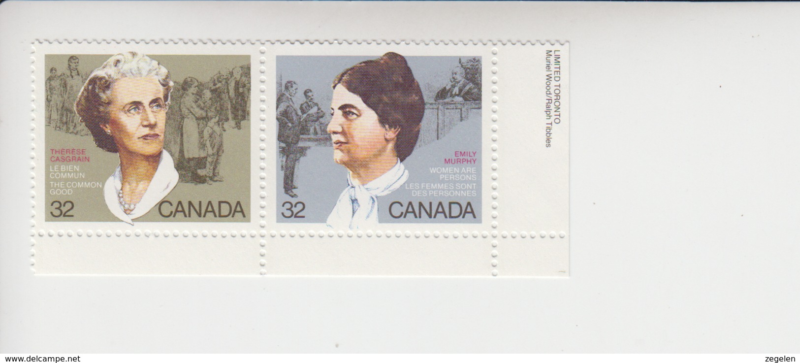 Canada(Kanada) Cat.Michel 946/947 Paar ** - Unused Stamps