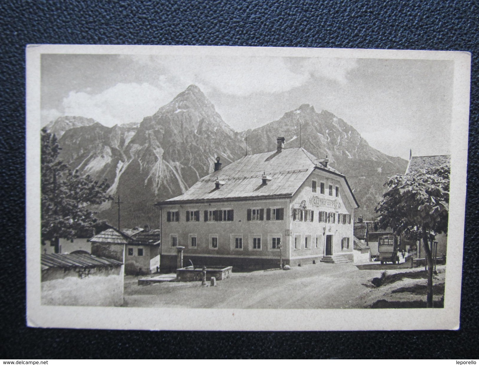 AK LERMOOS Hotel Post Ca.1930  /// D*24620 - Lermoos