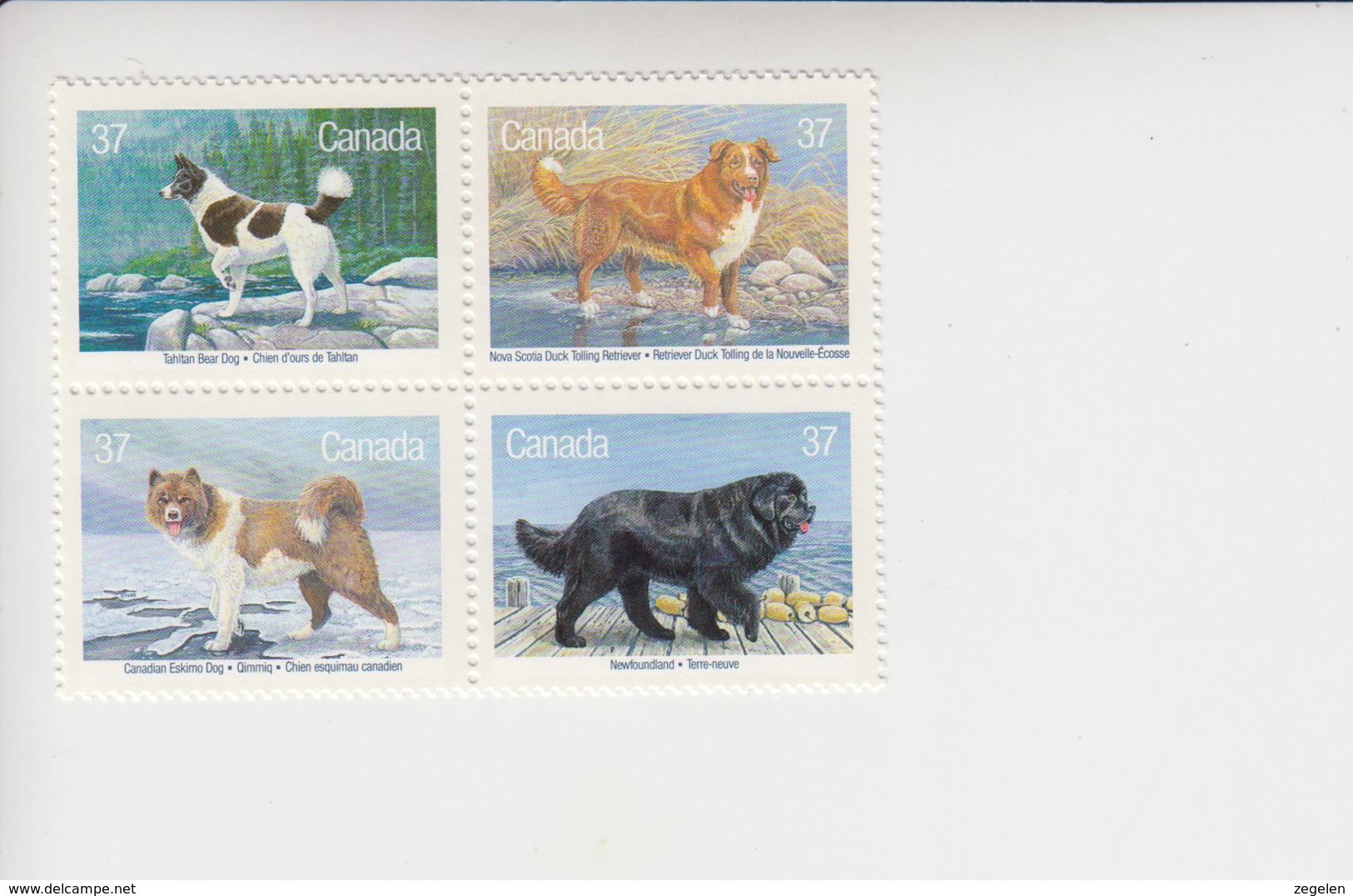 Canada(Kanada) Cat.Michel 1097/1100 Viererblock ** - Unused Stamps