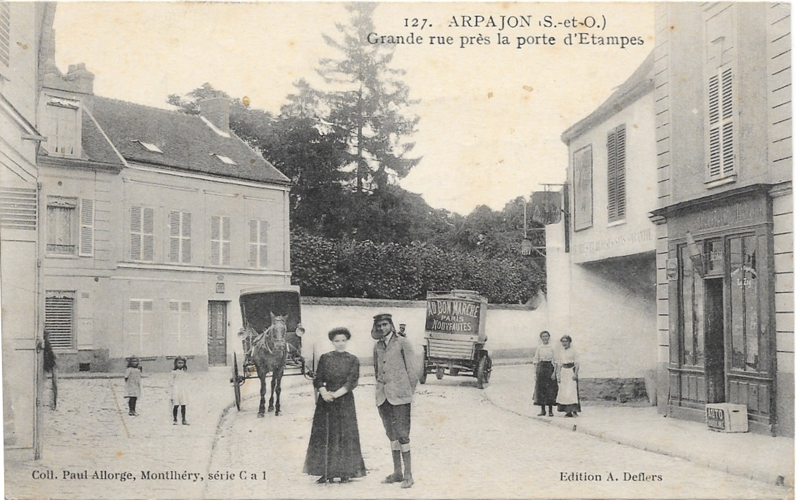 Arpajon - Grande Rue Pres La Porte D´etampes - Arpajon