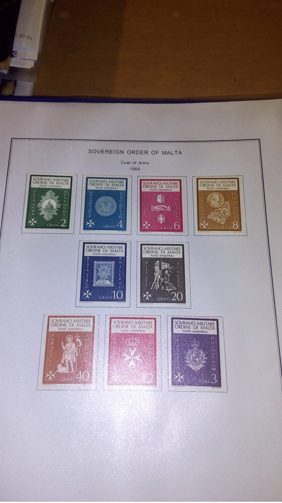 Smom 1966/1988 Stamps Collection In Album Scott.Nuovi See Scans - Malte (Ordre De)