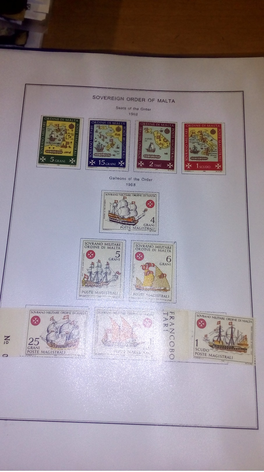 Smom 1966/1988 Stamps Collection In Album Scott.Nuovi See Scans - Sovrano Militare Ordine Di Malta