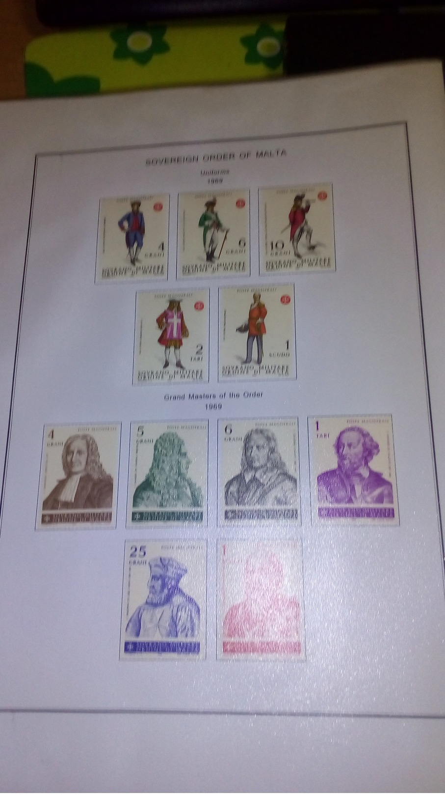 Smom 1966/1988 Stamps collection in Album Scott.Nuovi See Scans