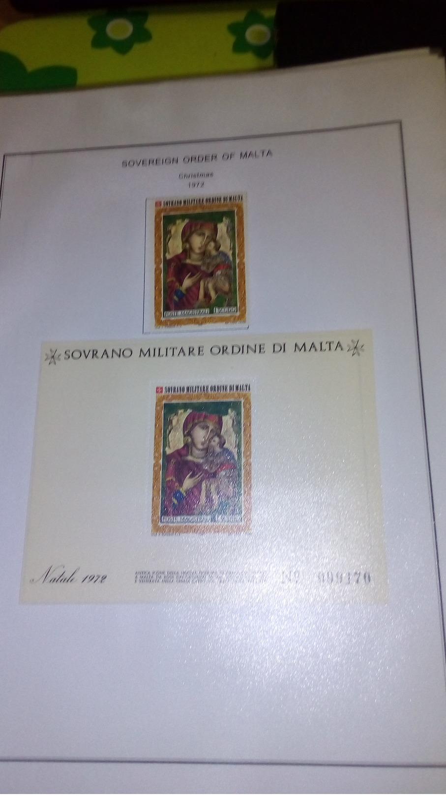 Smom 1966/1988 Stamps collection in Album Scott.Nuovi See Scans