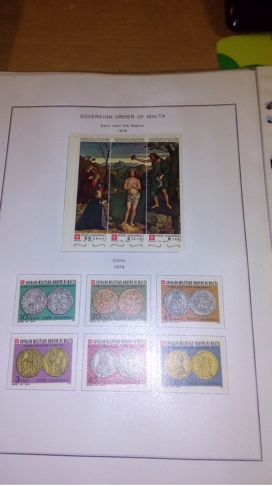 Smom 1966/1988 Stamps collection in Album Scott.Nuovi See Scans