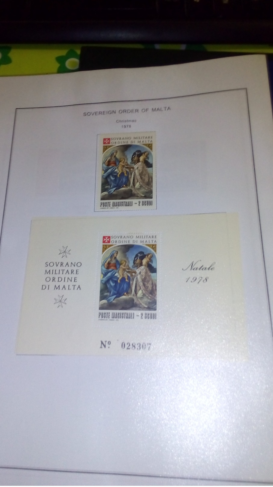 Smom 1966/1988 Stamps collection in Album Scott.Nuovi See Scans