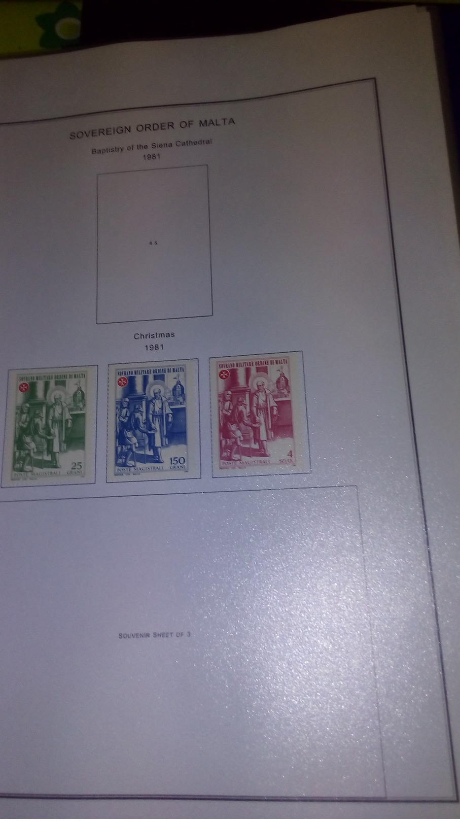 Smom 1966/1988 Stamps collection in Album Scott.Nuovi See Scans