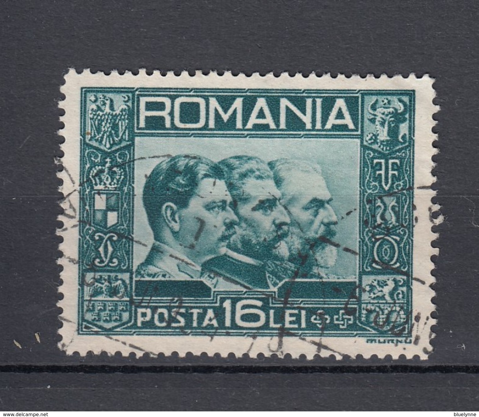 Rumänien 16 L. 3 Könige 1931 - Gestempelt - Gebraucht