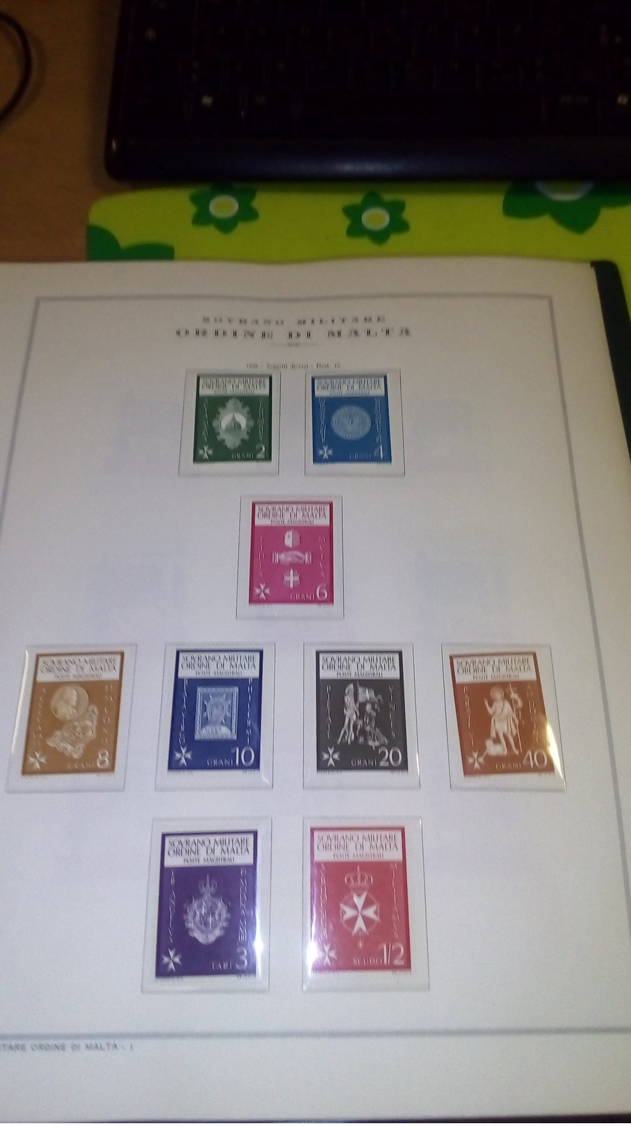 Smom 1966/1991 Stamps Collection In Album Marini Cpl--.Nuovi See Scans - Malte (Ordre De)