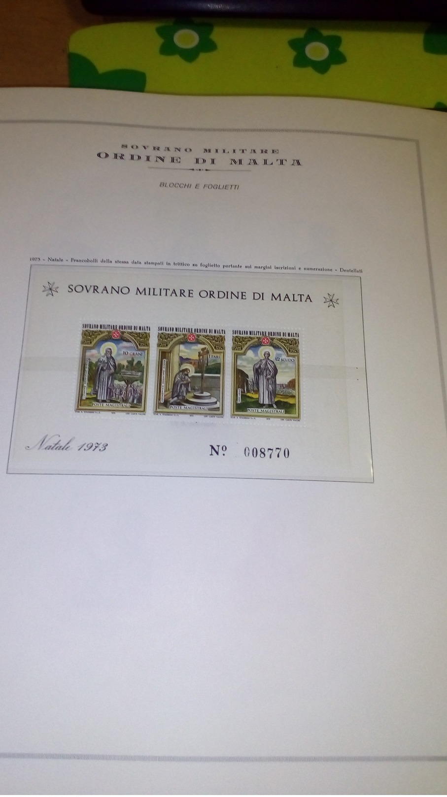 Smom 1966/1991 Stamps collection in Album Marini Cpl--.Nuovi See Scans