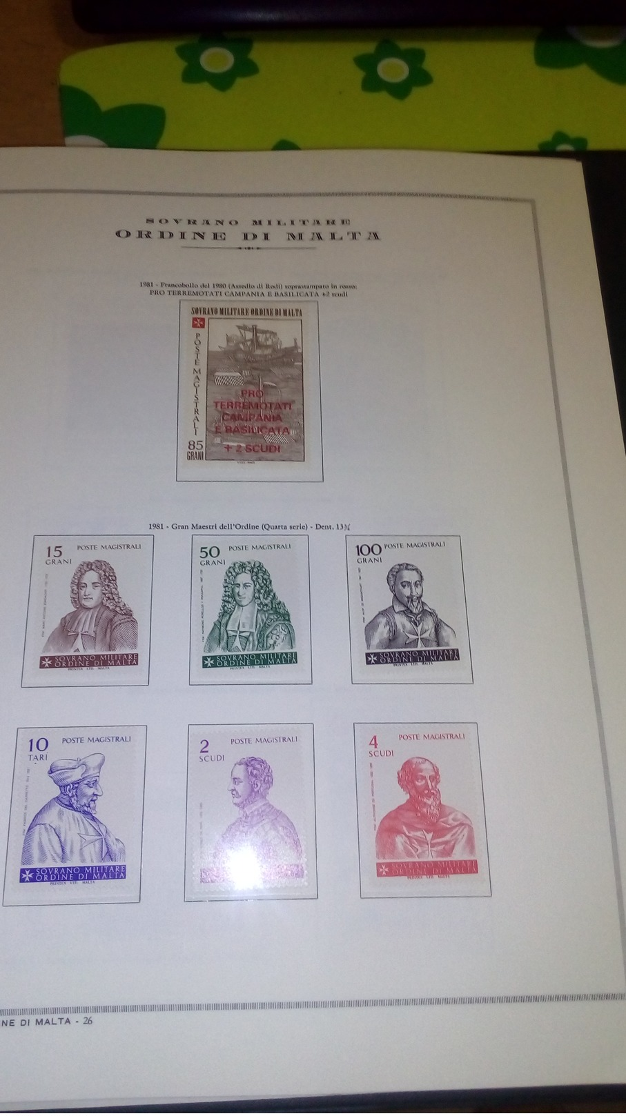 Smom 1966/1991 Stamps collection in Album Marini Cpl--.Nuovi See Scans