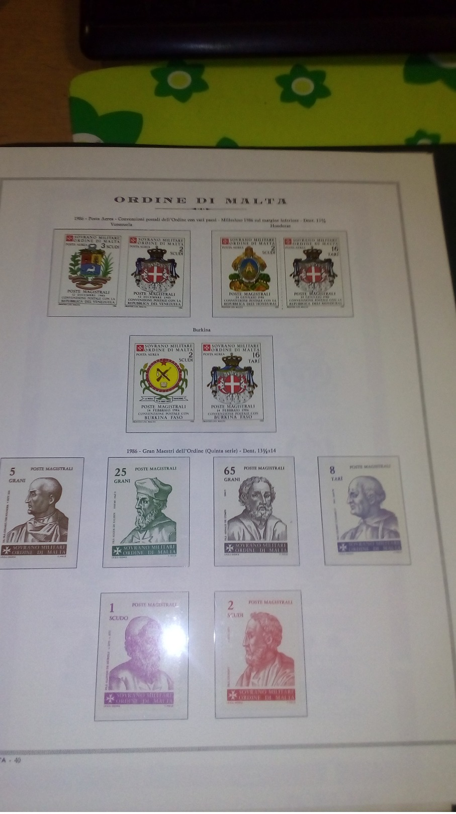 Smom 1966/1991 Stamps collection in Album Marini Cpl--.Nuovi See Scans