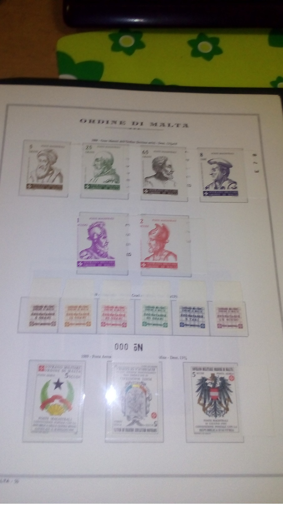 Smom 1966/1991 Stamps collection in Album Marini Cpl--.Nuovi See Scans