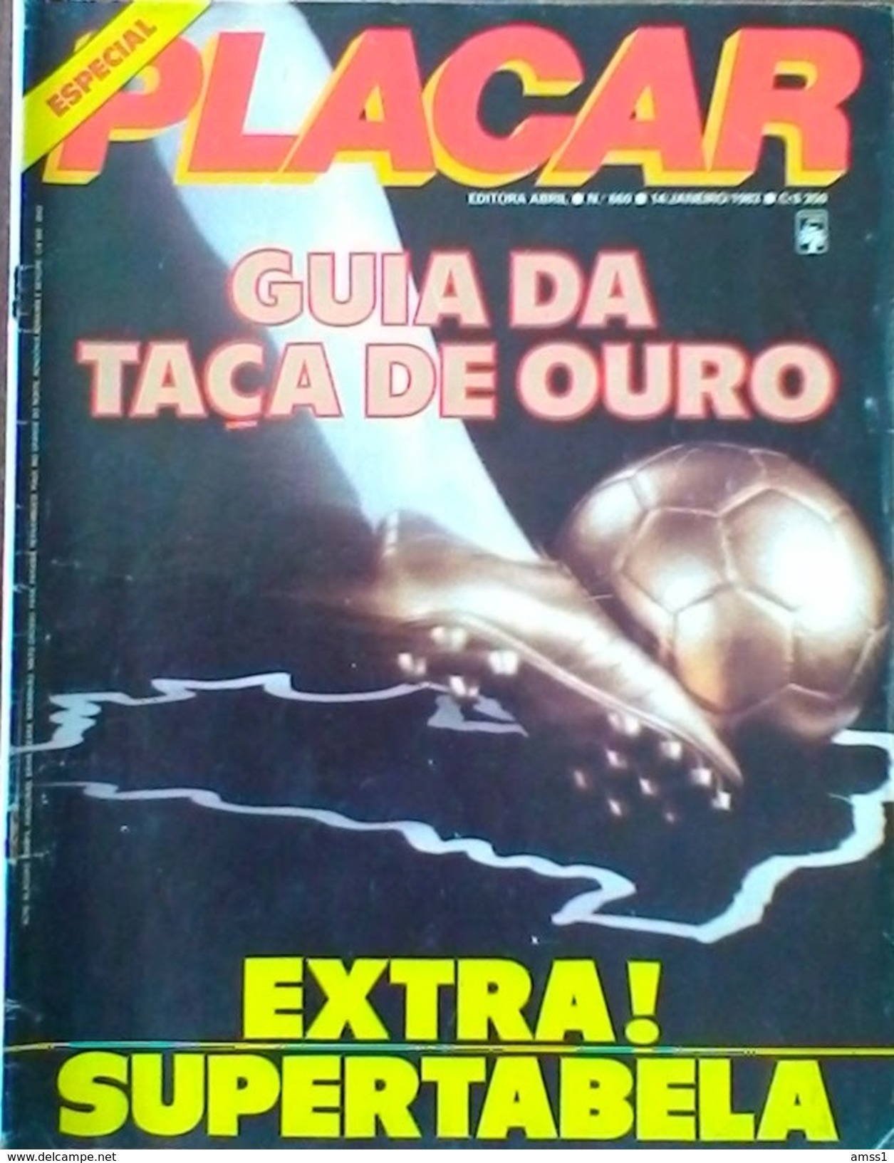 PLACAR GUIDE TAÇA DE OURO (BRÉSIL) 1983 - Autres & Non Classés